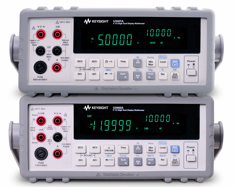 Multímetros de Banco de Precisión 